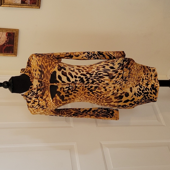 💥Animal Print Dress with Hoodie💥 - Picture 2 of 11